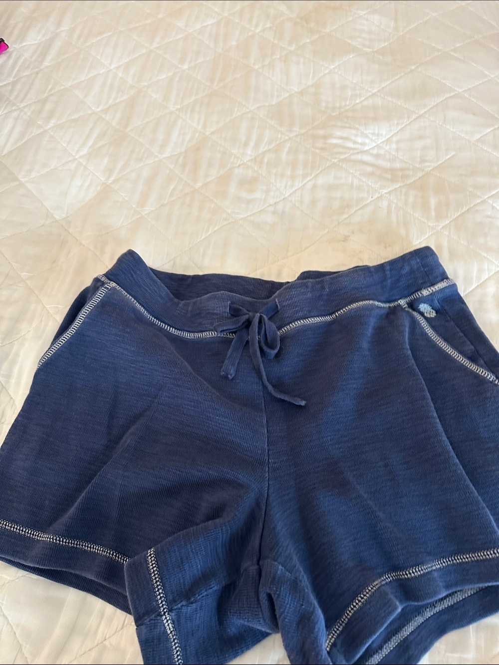 Tommy Bahama Indigo Blue Drawstring Athletic Shorts